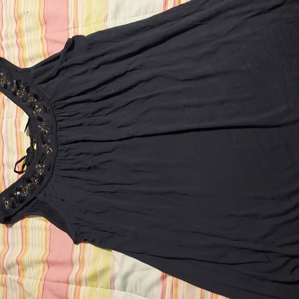 Kische large ladies navy tank